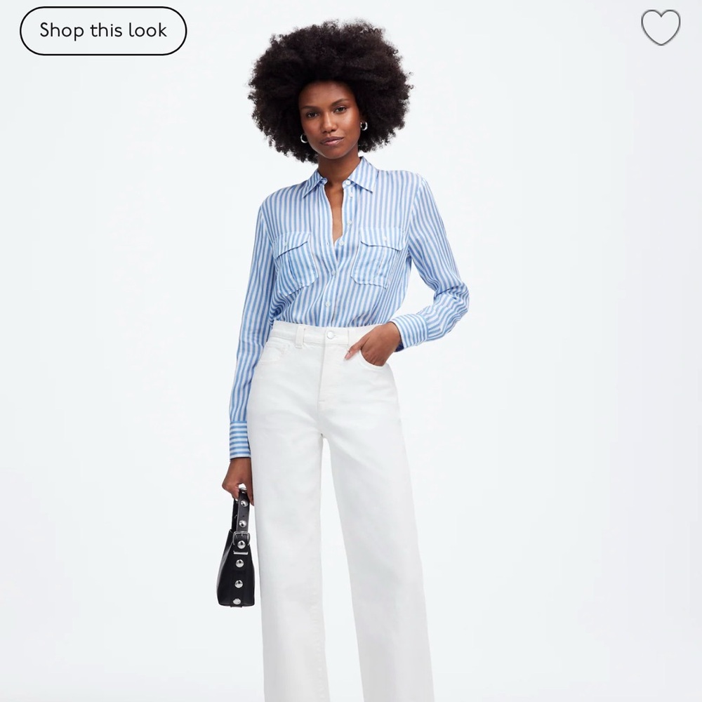 Madewell Wide-leg Crop Jean